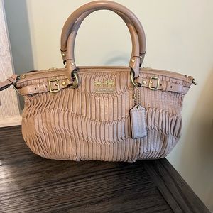 Coach Madison Gathered Leather Sophia New without Tags